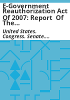 E-Government_Reauthorization_Act_of_2007